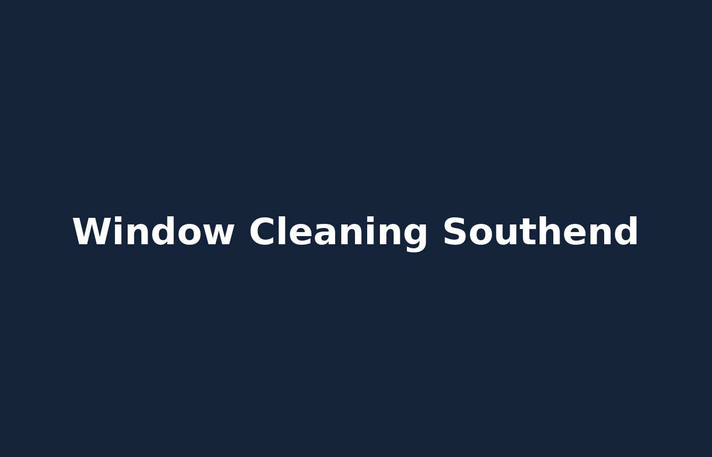 Window cleaning team on site in Southend-on-Sea